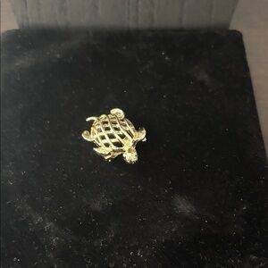 Source Unknown Gold Turtle Brooch